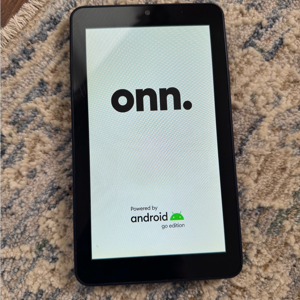Onn. Tablet Model 100015685 – 10.1” Android – Gently Used, Works Great